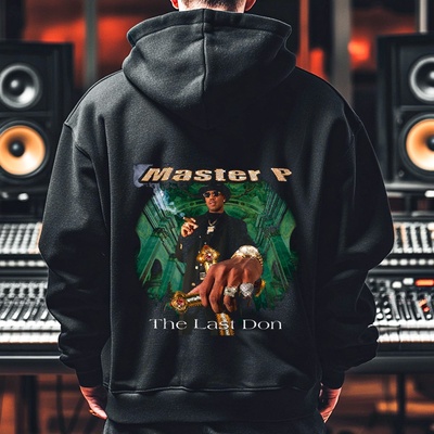 Мъжко Худи Master P - The Last DonPR-524 - Черен , размер