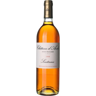 Château D'Arche Sauternes Grand Cru sladké bílé 1999 14% 0,75 l (holá láhev)