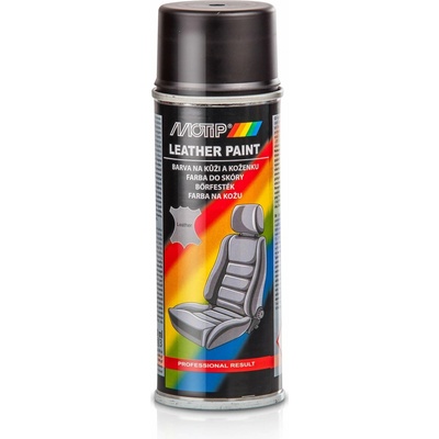 MOTIP Barva na kůži černá 200ml
