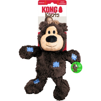 Kong Knots odolné preťahovadlo medvěd vel. M/L 36 cm
