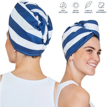 Dock & Bay: Тюрбан 63x26 см - Whitsunday Blue (5060668830352)