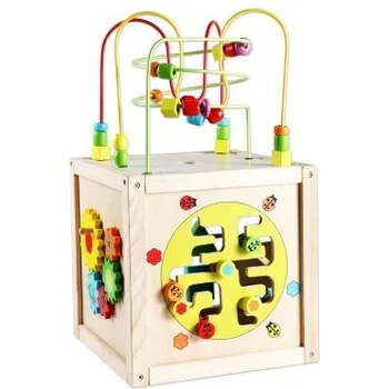 Classic world - Дървен дидактически куб - Голям (2885)