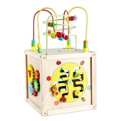 Classic world - Дървен дидактически куб - Голям (2885)