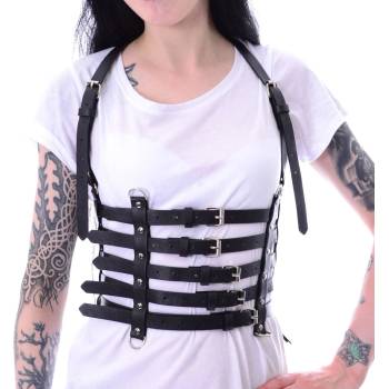 Poizen industries Сбруя poizen industries - nox - ЧЕРНА - poi906