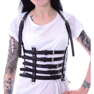 Poizen industries Сбруя poizen industries - nox - ЧЕРНА - poi906