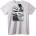 NOONEBRAND Тениска Легенда Supra - M, White