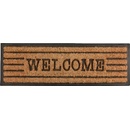 ESSCHERT DESIGN BEST FOR BOOTS s kokosovým vláknem a nápisem Welcome přírodní s černou 75 x 25 cm