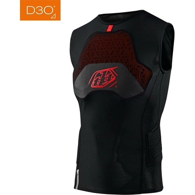 Troy Lee Designs Stage Ghost D3O vest černá