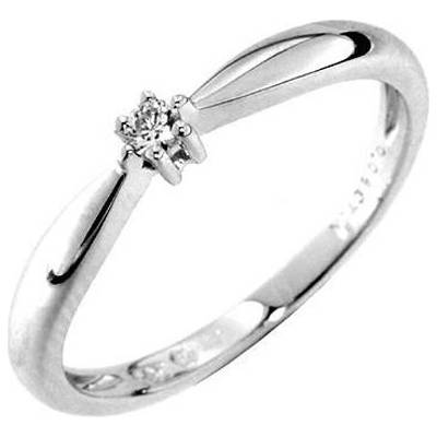 Zlatnictví Zlatíčko Prsten z bílého zlata s diamantem Gems Denisa 990.386-0218