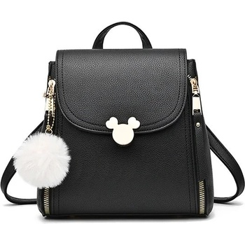 DELIS Дамска раница, Mickey GT2491, Черна (GT2491)