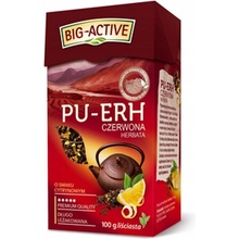 BIG-ACTIVE PU-ERH červený listový s citrónovou príchuťou 100 g