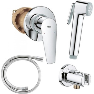 GROHE Комплект за вграждане, за баня, Bau Edge, 29040001 + 28628000 + 27512001 + 26334001, Grohe