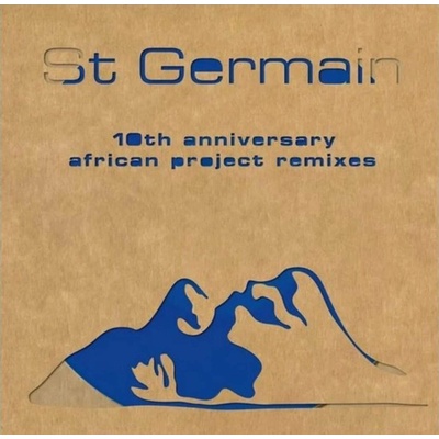 St Germain - 10th Anniversary African Project Remixes (Blue Translucent Coloured) (2 ) LP