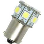  Диодна крушка тип ba15s с 13 smd диода двойна светлина Бяла