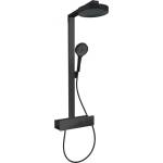 Hansgrohe Rainfinity - Душ комплект с термостат, диаметър, 25 cm, 3 струи, черен мат 28742670 (28742670)