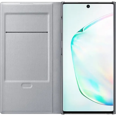 Samsung Galaxy Note 10 Book Led View cover silver (EF-NN970PSEGWW)