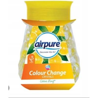 AIRPURE CITRUS OSVIEŽOVAČ VZDUCHU V GÉLI s LED svetelným efektom 300 gr