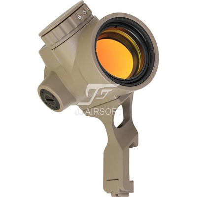 JJ Airsoft Tubusový MRO a 45° offset montáží TAN