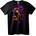 NOONEBRAND Тениска Jimi Hendrix Цветна Китара - 2XL, Black