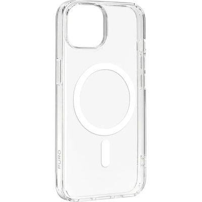 PURO Lite Mag Case с MagSafe за iPhone 15 - Прозрачен (PUIPC1561LITEMAGTR)