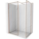 Mexen Kioto-F Душ преграда Walk-in с рамка 105 x 70 см, прозрачна 8 мм, матова мед - 800-105-202-04-65-070 (800-105-202-04-65-070)