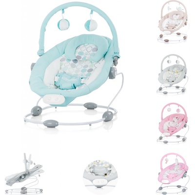 Chipolino kojenecké vibrujúce ležadlo Siesta modrá