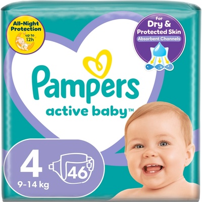 Pampers Active 4 46 ks
