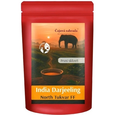 Čajová zahrada India Darjeeling North Tukvar FF černý čaj 0,5 kg