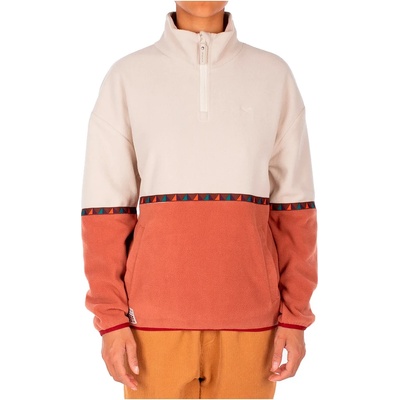 IRIEDAILY Дамски поларен пуловер Iriedaily Women's Holina Fleece Troyer Fleece jumper - Cedar Wood (105-4812-0114)