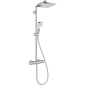 Hansgrohe Crometta - Душ комплект E 240 Showerpipe с термостат, хром 27271000 (27271000)