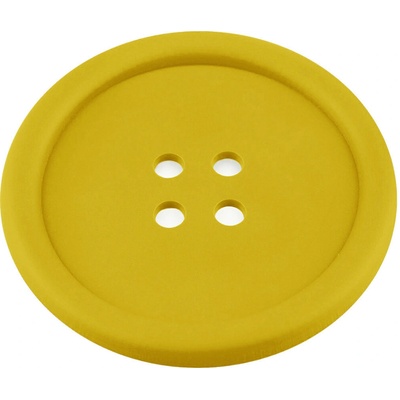 Silikonová podložka knoflík Ø9 cm žlutobéžová 1 ks