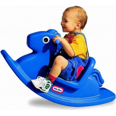 Little Tikes 1672 houpací koník modrý – Zboží Dáma