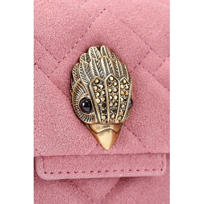 Kurt Geiger London Велурена чанта Kurt Geiger London Kensington (5017398219)