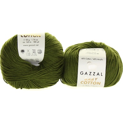 Gazzal Baby Cotton 3463 khaki