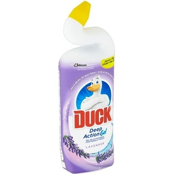 Duck Deep Action Gel čistiaci a dezinfekčný prípravok na WC misu Lavender 750 ml