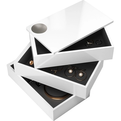 Umbra Кутия за бижута на три нива Umbra Spindle, цвят бял (308712-660)