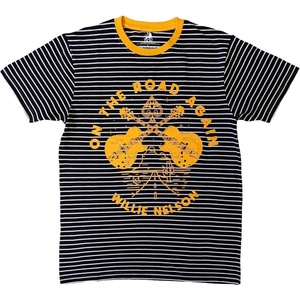 Willie Nelson On The Road Again (Ringer) Black & White M Риза (WNTS11MBW02)