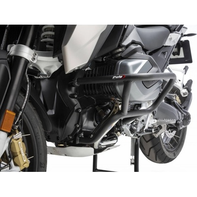 Ochranné rámy motora PUIG 2249N d 25mm, lower čierny