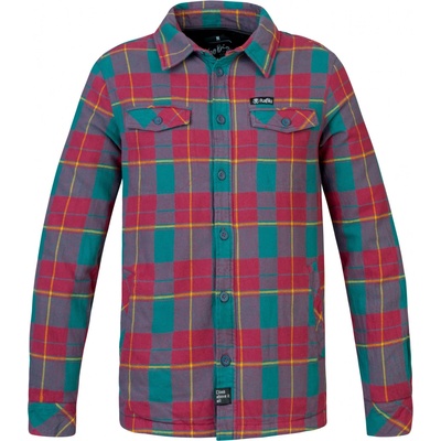 Rafiki Karun unisex zateplená flanelka jalapeno plaid 10036380RFX