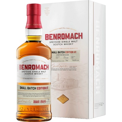 Benromach 2003 Small Batch Edition 1 56% 0,7 l (kartón)