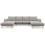 Cosmopolitan Design Светлосив U-образен диван Vienna - Cosmopolitan Design (COS_U_52_F1_VIENNA3)