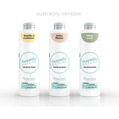 Essentia sada Parfém na praní 1x Cotton Flower +1x Lavender + 1x Vanilla & Cashmere 3 x 250 ml