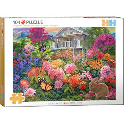 EUROGRAPHICS - Puzzle Bunny Garden - 100 piese