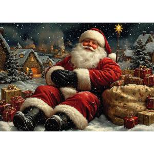 Mr. Broccoli - Puzzle Santa's Busy Night - 1 000 piese