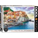 EUROGRAPHICS - Puzzle Cinque-Terre Manarola, Italy - 1 000 piese