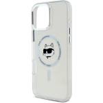 CG Mobile Apple iPhone 16 Pro Max KARL LAGERFELD IML CHOUPETTE HEAD METAL FRAME MAGSAFE силиконов протектор за телефон, удароустойчив, ABSOLUTE KLHMP16XHLSCHH (KLHMP16XHLSCHH)