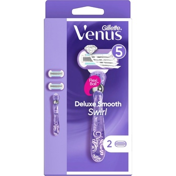 Procter & Gamble Gillette Venus Deluxe Smooth Swirl + 1 бр. накрайници