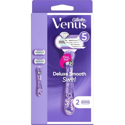 Procter & Gamble Gillette Venus Deluxe Smooth Swirl + 1 бр. накрайници