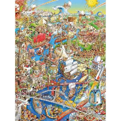 Heye Řeka historie 1500 dílků
