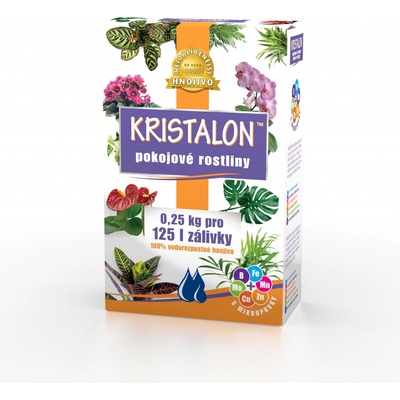 Agro CS Kristalon granulované hnojivo na izbové rastliny 250 gr